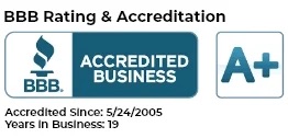 BBB - A+ Rating Since 2005